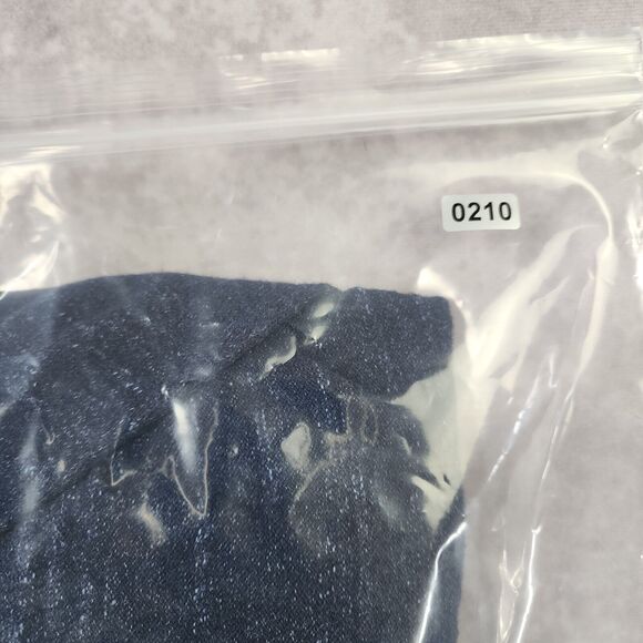 J Crew Sweater Mens L Navy Blue Heather Cotton Crew Neck Raglan Budded Preppy - Picture 6 of 6